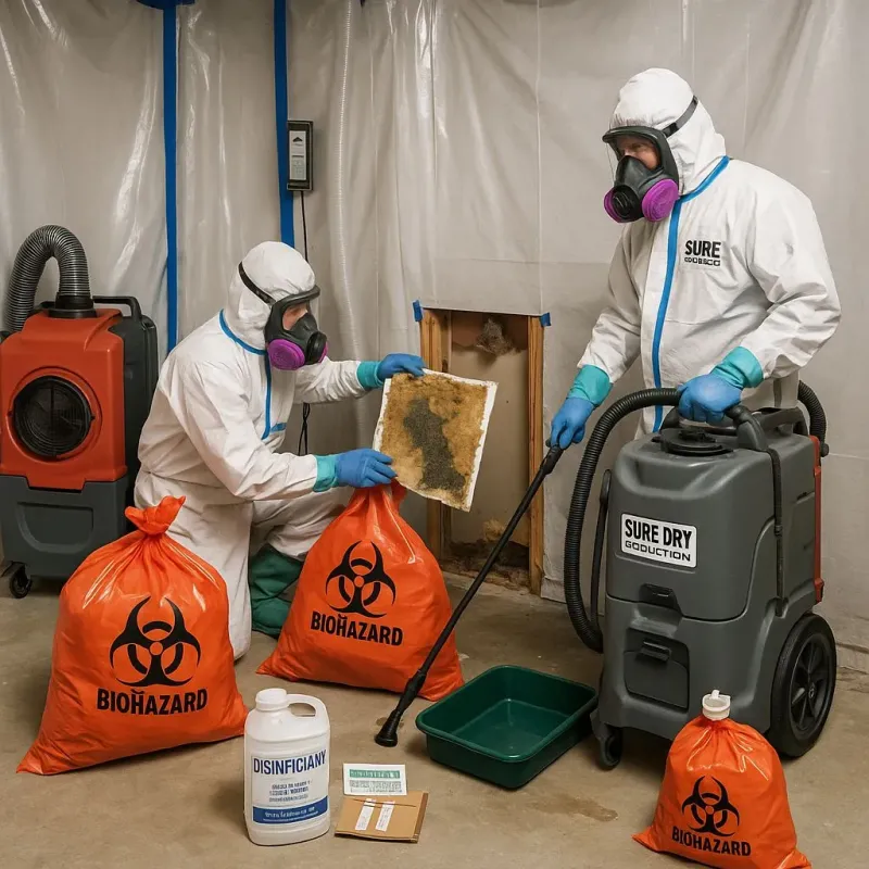 Contaminated Water Handling Protocols process in Palacios, TX