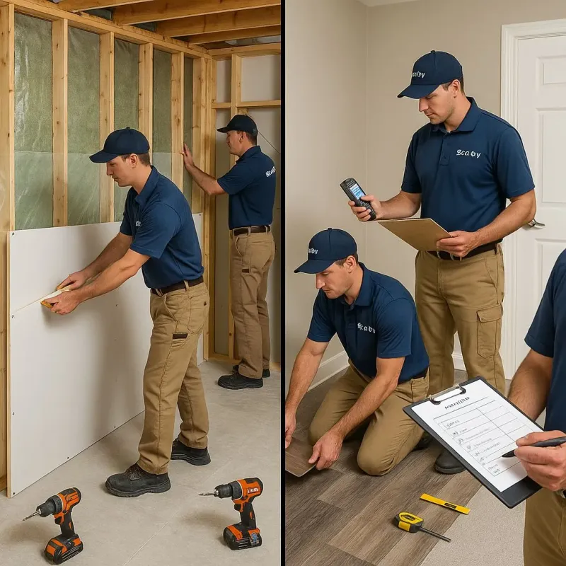 Repairs and Reconstruction process in Palacios, TX