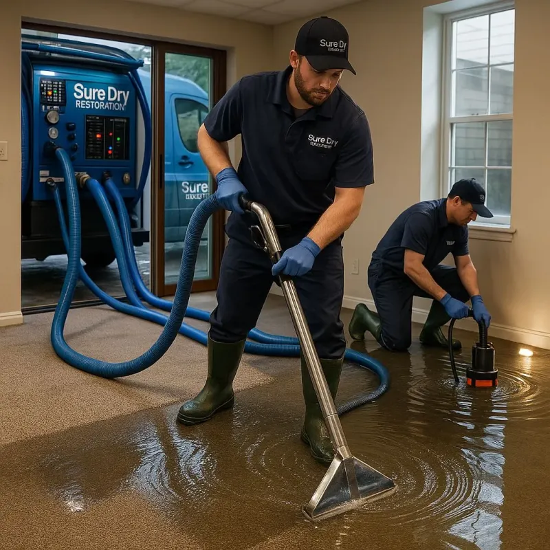 Water Extraction and Removal process in Palacios, TX